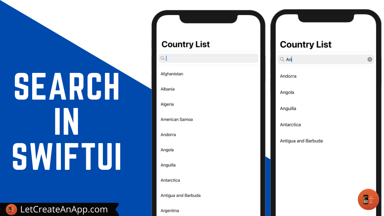 SwiftUI : Searching List in SwiftUI using UISearchBar