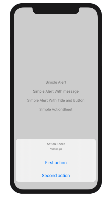 ActionSheet in SwiftUI
