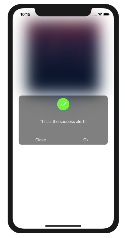 Custom success in SwiftUI