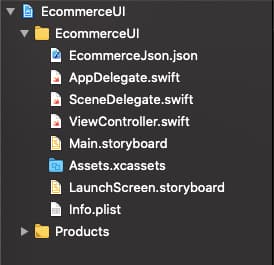 Add Assets and JSON file