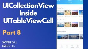 Read more about the article Adding UICollectionView to UITableView Cell in Swift 5