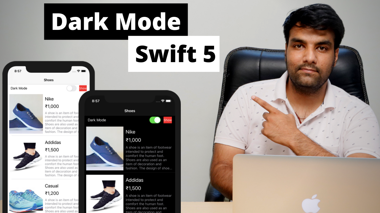 Adding Support of Dark Mode in iOS App in Swift