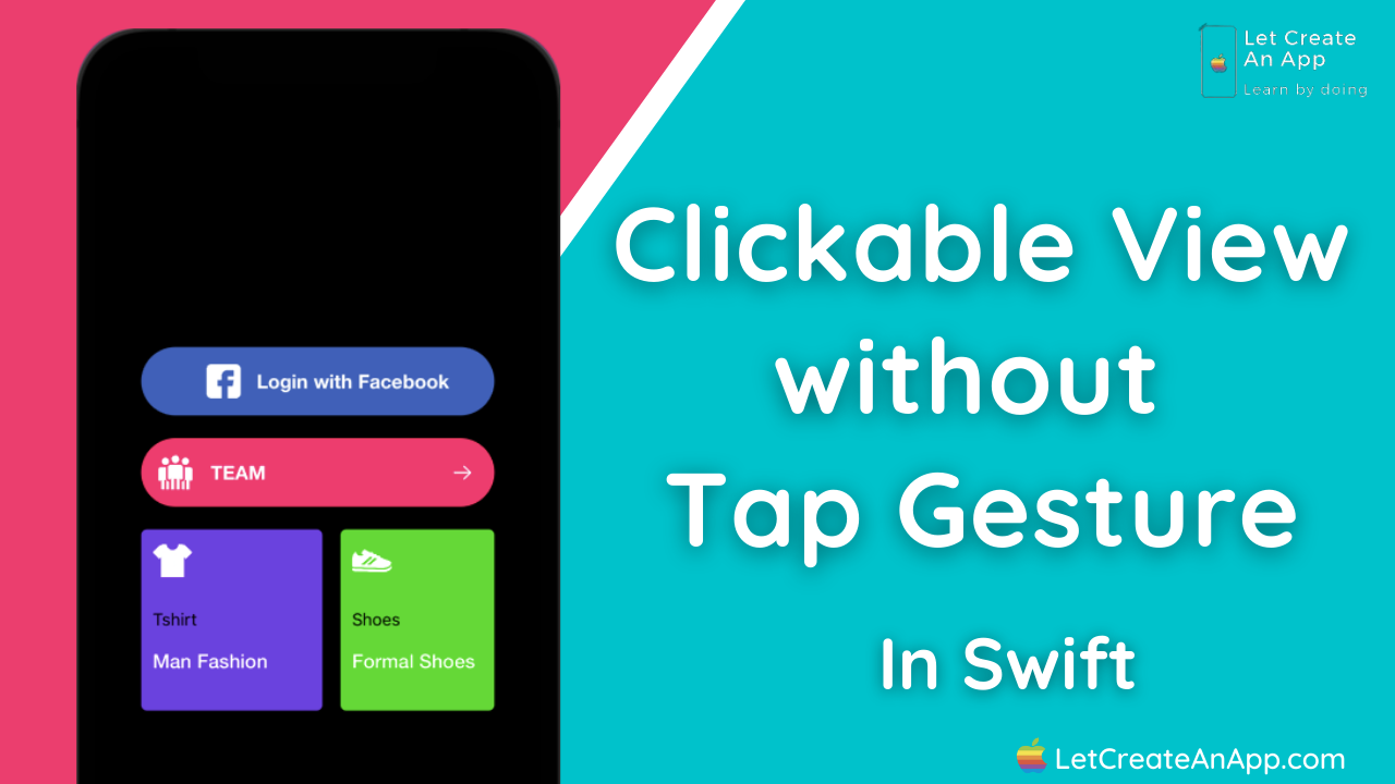 How to make UIView Clickable in Swift
